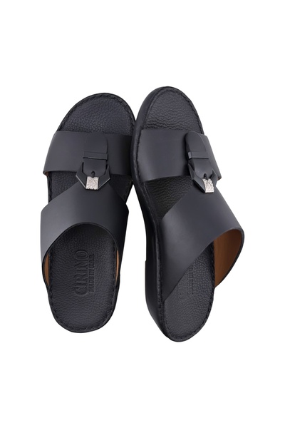 Cirino ( N-2000 ) Handmade Arabic Men's Slippers | Outdoor Arabic Sandals For...