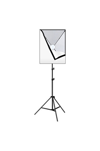 PULUZ Set foto softbox LED 50x70cm pentru fotografie cu trepied LED