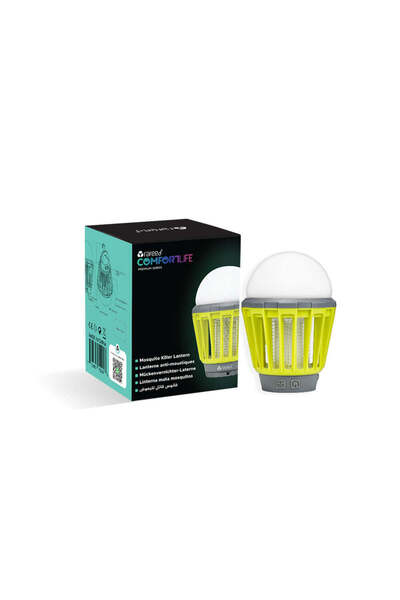 RAFEED Rechargeable Mosquito Killer Lantern EQ0926, 180LM LED Camping Light w...
