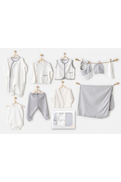 andywawa 100% Cotton Set of 10 Mom Gray