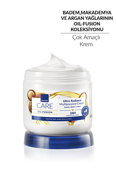 AVON Care Oil-Fusion Ultra-Radiance Çok Amaçlı Krem 400 Ml.