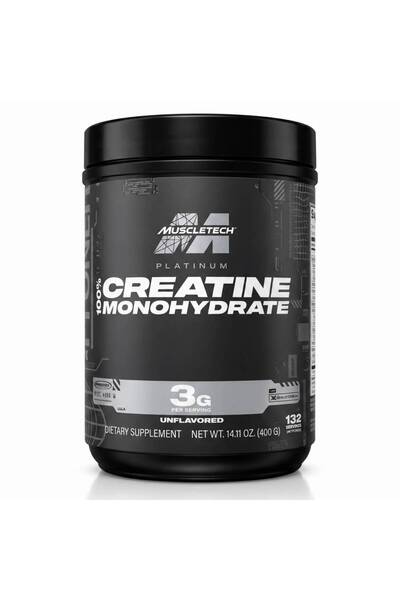MUSCLETECH Platinum 100% Creatine Monohydrate Supplement, Unflavored, 400g, 1...
