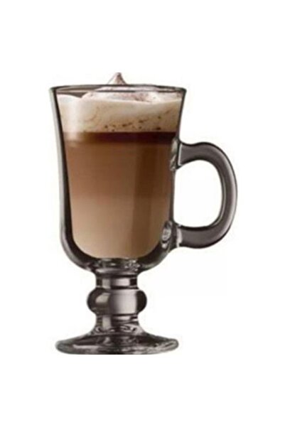 Paşabahçe Irısh coffe kulplu latte bardağı-6’lı 230 cc