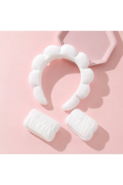 EMKSHOP Σετ περιποίησης ομορφιάς Bulut Spa Care Fluffy Beauty Set με κορδέλα ...