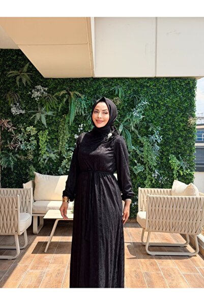 Aişe modaa 3736 valentina dress black