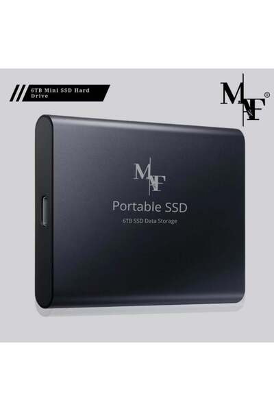 M.A&F's Portable External Hard Drive 6TB , Mini SSD Hard Drives,Solid State E...