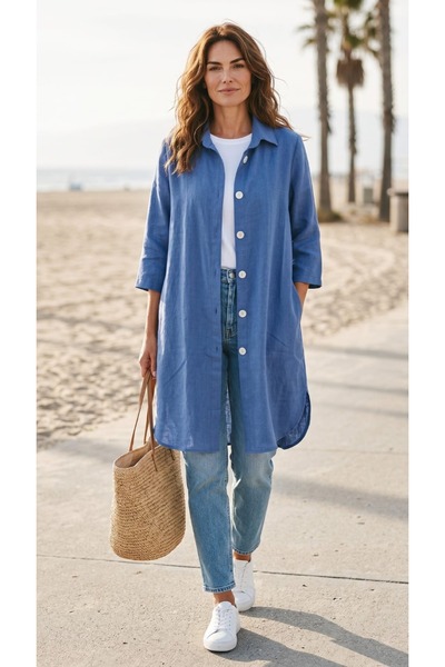 Nikitas Design Linen Tunic Shirt