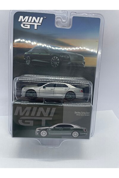 mini gt BENTLEY FLYING SPUR WHITE SAND VERDANT CHASE SERIES