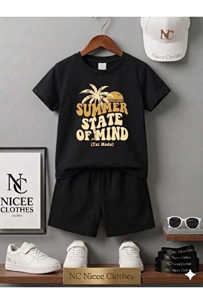 NC Nicee Clothes LETNJA DEČJA MAJICA I KRATKE PANTALONE UNISEKS (LETNJI MOD S...