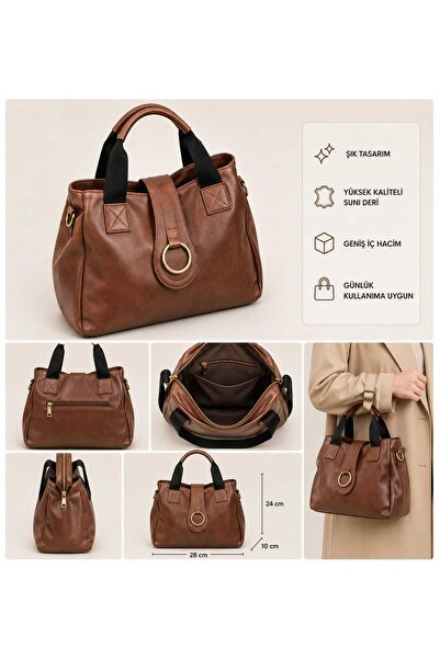 VitaMood Yaşam Women's Shoulder Bag for Daily Use Stylish Hand and Shoulder B...