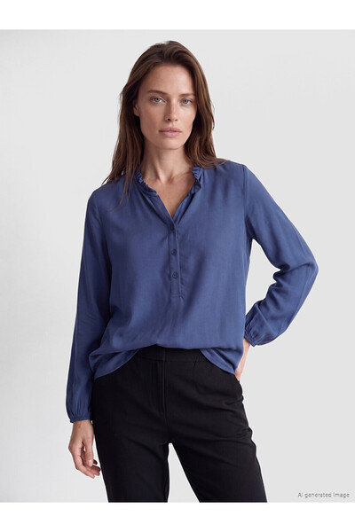 LC Waikiki I Kaçık Roba Collar Ruffle Detailed Blouse from Freezen Store