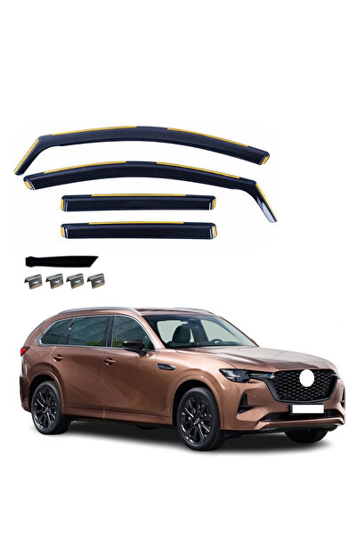 Flexzon Ανεμοθραύστες για MAZDA CX-80 2024 - 2026 4 τεμάχια. FZVETRBR0143