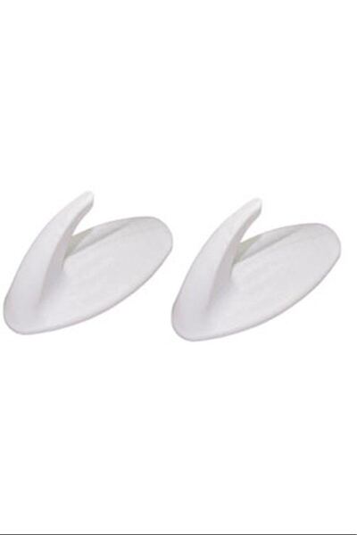 Generic Brand شماعة لونا بيضاء مكونة من قطعتين -M-223