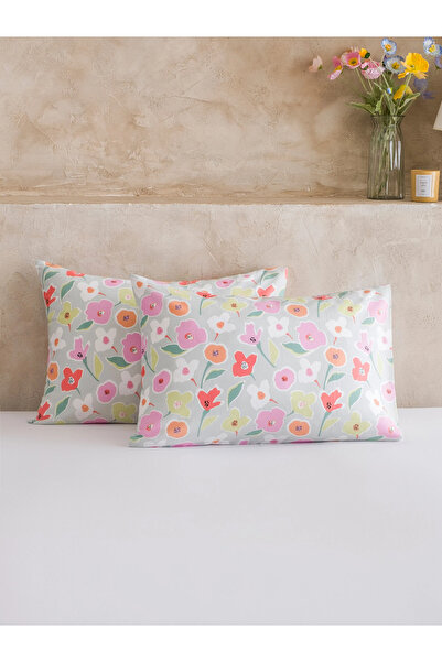 LC Waikiki Floral Patterned Pillowcase Set of 2 - 50X70 cm