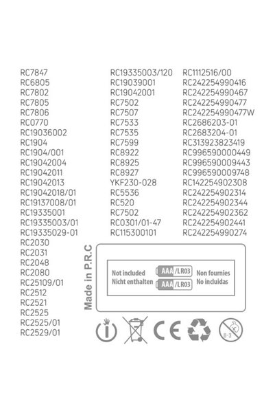 KNTECH Telecomanda Universala Philips L1725 4K OLED + Baterii Incluse