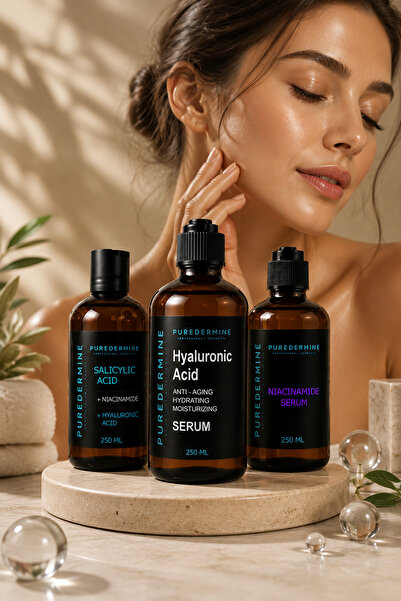 Puredermine Professional Skin Care with Salon Boy Advantage! 250 ml Hyaluroni...