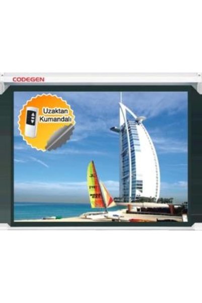 Universal Codegen Ex-20 200X200 Motorized Projection Screen
