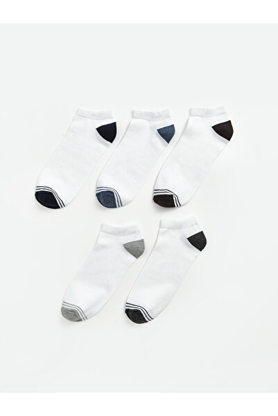 LC Waikiki Timeless Clothing & Timeless Choices Embroidered Men's Bootie Sock...
