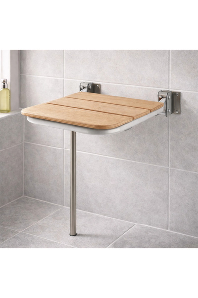 ÇELİK BANYO ENG-0013 - DUŞ OTURAĞI HAREKETLİ AHŞAP