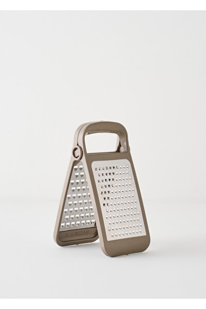 Empressco Foldable Grater with Stand, Beige, 10.7X22X5 Cm, Practical and Conv...