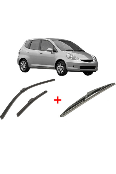 Bosch Set de 3 ștergătoare HONDA JAZZ II (GD_, GE3, GE2) din 2002 - 2008, pen...