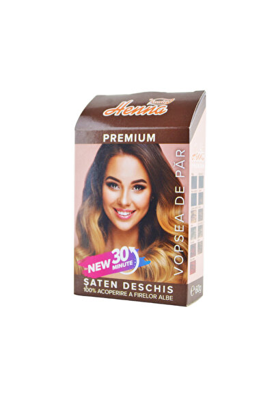 KIAN COSMETICS Vopsea de Par Henna Sonia Premium Saten Deschis 60g