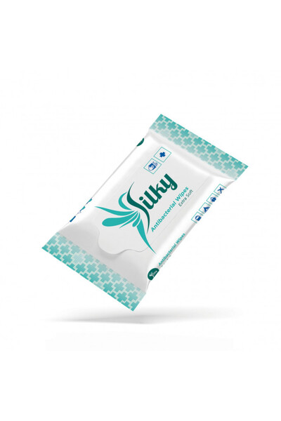 globiz Lavetă umedă antibacteriană Silky - 10 buc./pachet