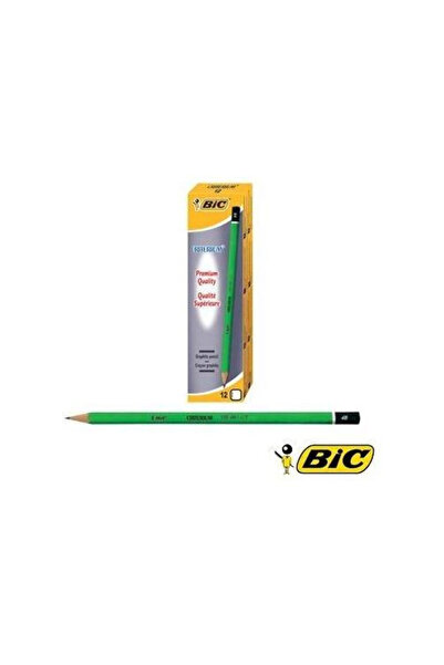 Bic Creioane grafit/creioane de desen 3H, pentru desen si scris, verde, 12 buc