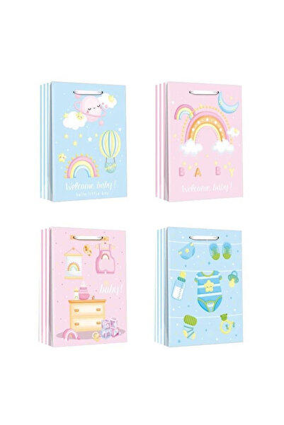 OEM Geanta cadou W&K Baby Girl Boy multicolor 32x26x10,5 cm