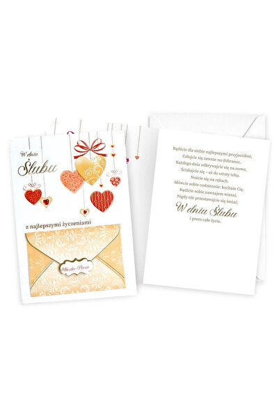 KUKARTKA Felicitare de nunta Dream Cards B6 multicolor cu plic decorativ