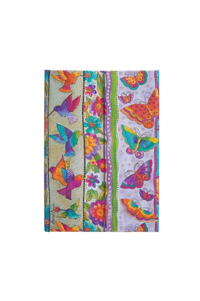 Paperblanks Caiet/notebook Hummingbirds & Flutterbyes, coperta tare, 144 pagi...
