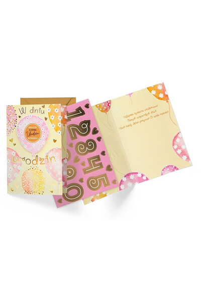 KUKARTKA Felicitare Dream Cards B6 multicolor cu plic