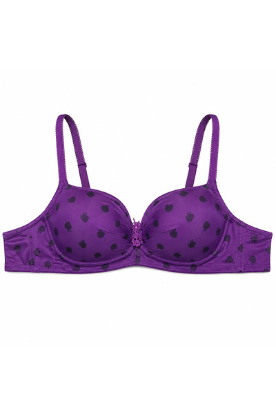 Generic 3 Floral Print Bras for Plus Size Women, Size 48D-56 |   Decorative L...