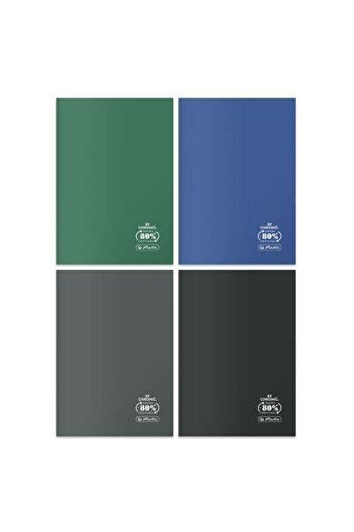 Herlitz Caiete B5 60 file multicolor set 5 buc