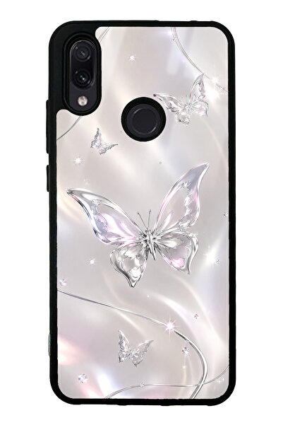 Spoyi Xiaomi Redmi Note 7 Crystal Whisper Butterfly Tasarımlı Glossy Telefon ...