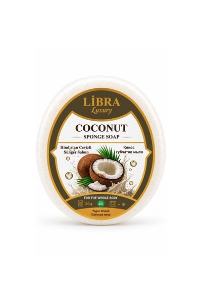 LİBRA Luxury Hindistan Cevizi Sünger Sabun