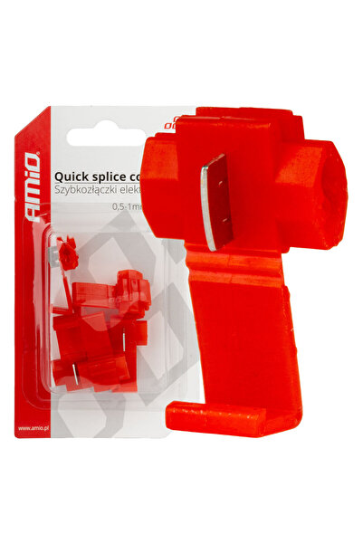 AMIO Cuplaje electrice pentru imbinari rapide 0,5-1mm2 10A, 5buc/blister