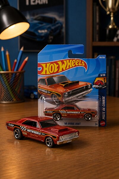 HOT WHEELS '68 Dodge Dart - Yarış Serisi Metal Oyuncak Araba