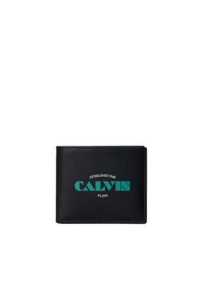 Calvin Klein GRAPHIC BILLFOLD, UB1 Erkek Siyah Cüzdan