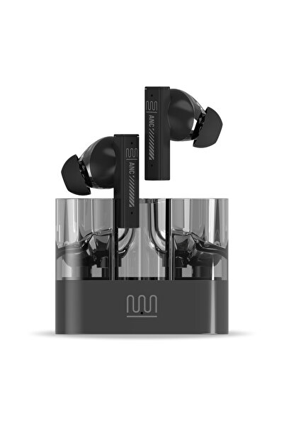 Electromures Căști wireless TWS intraauriculare EM E4, Bluetooth 5.4, ANC+ENC...