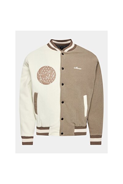 Mercer Amsterdam Geacă bomber unisex MEAP231007 Bej