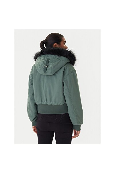 Juicy Couture Geacă bomber de damă JCOIJ225553 Verde
