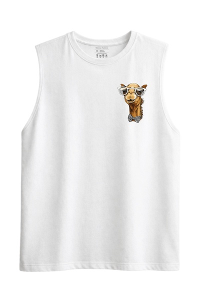 Rabona Fashion Camel Zero Sleeve Athlete with Bow Tie
