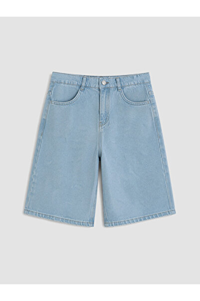 LC Waikiki Boy's Jean Bermuda Shorts for Style Enthusiasts from Uzg Store