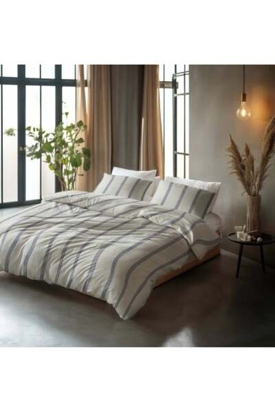OEM Set de lenjerie de pat DORMITOR, 100% bumbac, 200 x 220 cm, set cu 2 fețe...