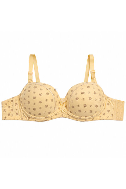 Generic Women’s Printed Padded Everyday Bra with Adjustable Straps