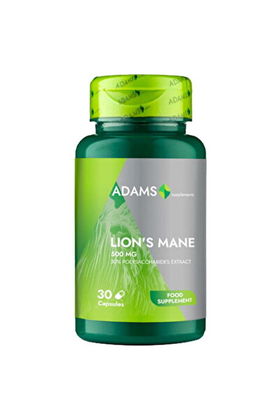 Adams Supplements Lion's Mane 500mg 30cps