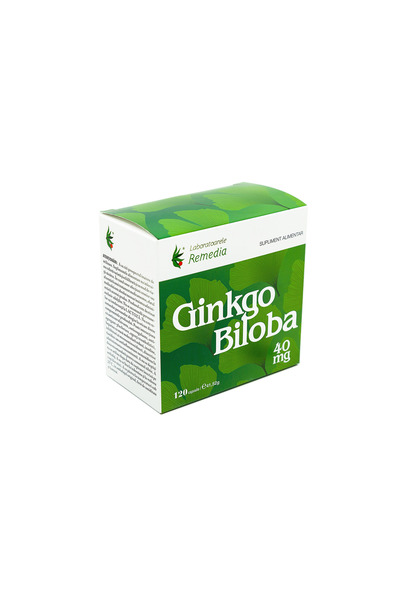 Remedia Ginkgo Biloba 40mg 120cps