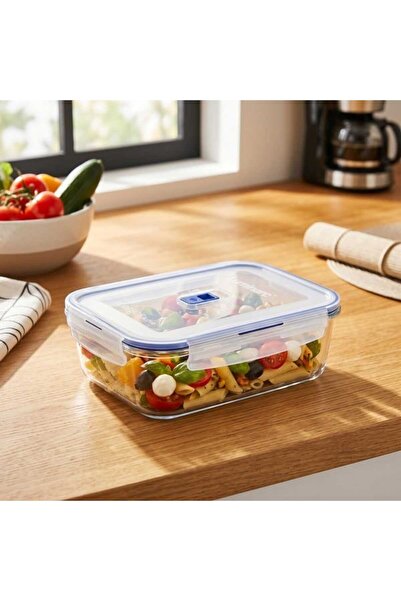 Luminarc Pure Box Active Lockable Lid Storage Container - Purple / Transparen...