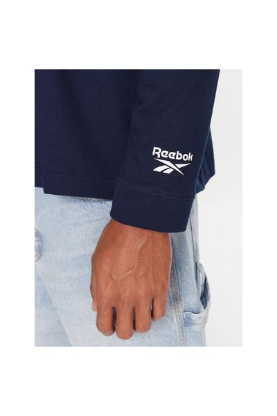 Reebok Bluză cu mânecă lungă pentru bărbați RK25155CCM Bleumarin